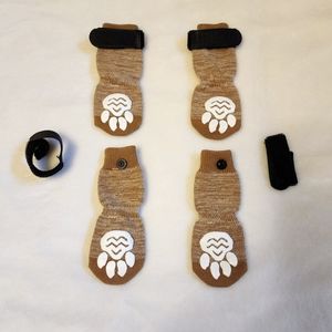 Anti slip dog socks